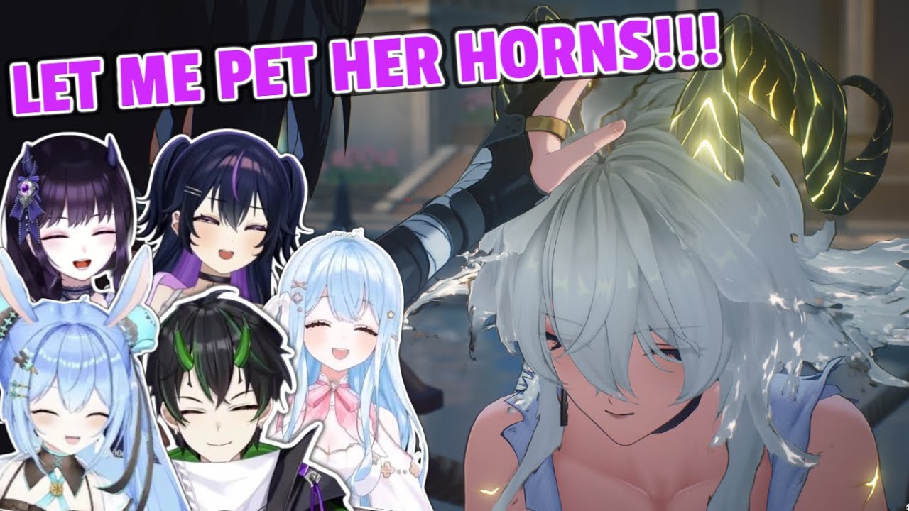 JP Vtubers Go FERAL for Headpats Playing Zani's Companionship Quest [Wuthering Waves]