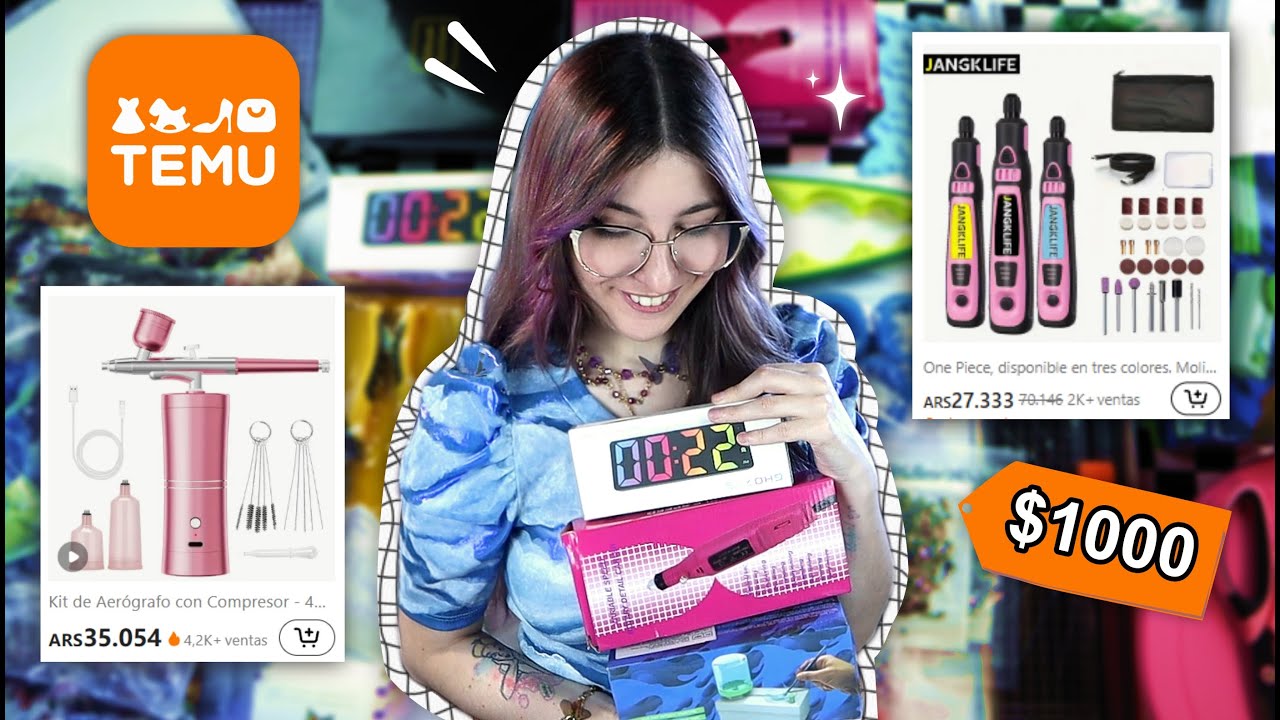 HAUL de materiales y herramientas de TEMU 📦 ¿Vale la pena?