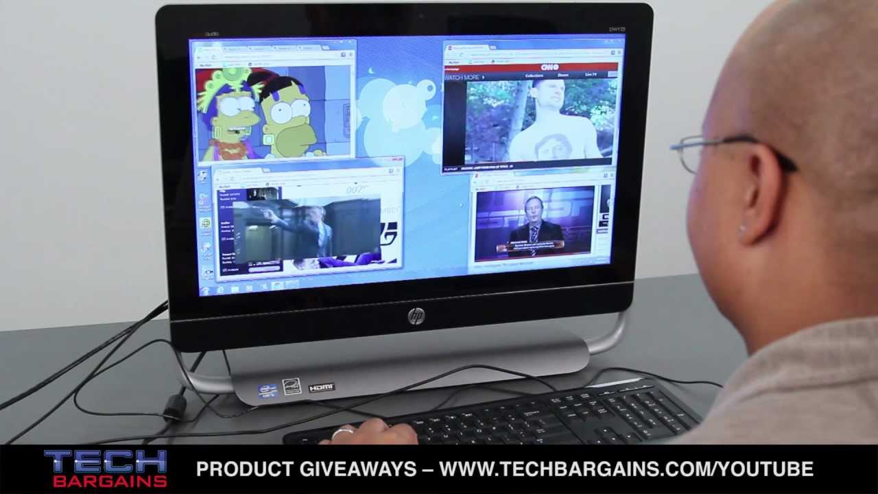 HP Envy 23-1050t All in One Desktop Video Review (HD)