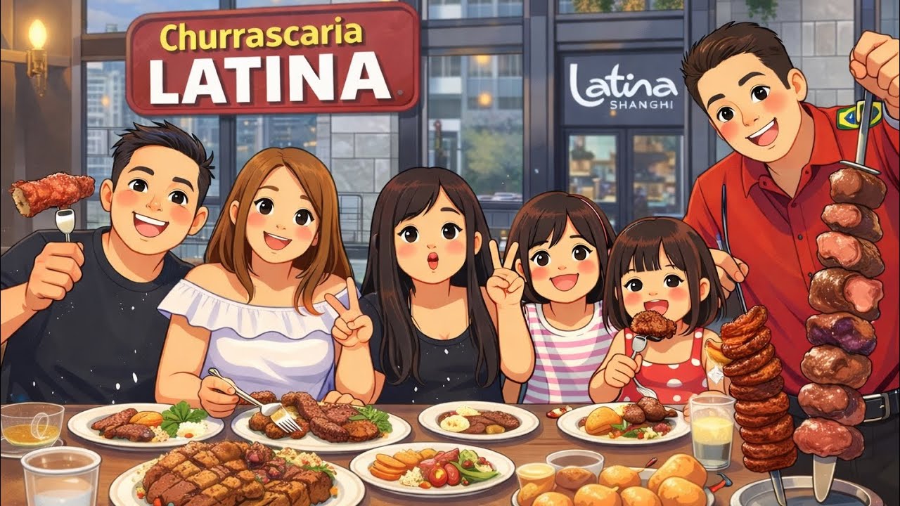 🍽️✨ LATINA – O sabor do Churrasco Brasileiro no coração de Shanghai