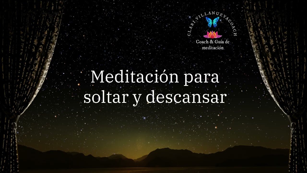 Meditación para soltar el día y descansar en paz | Hoy hiciste suficiente #meditacionguiada