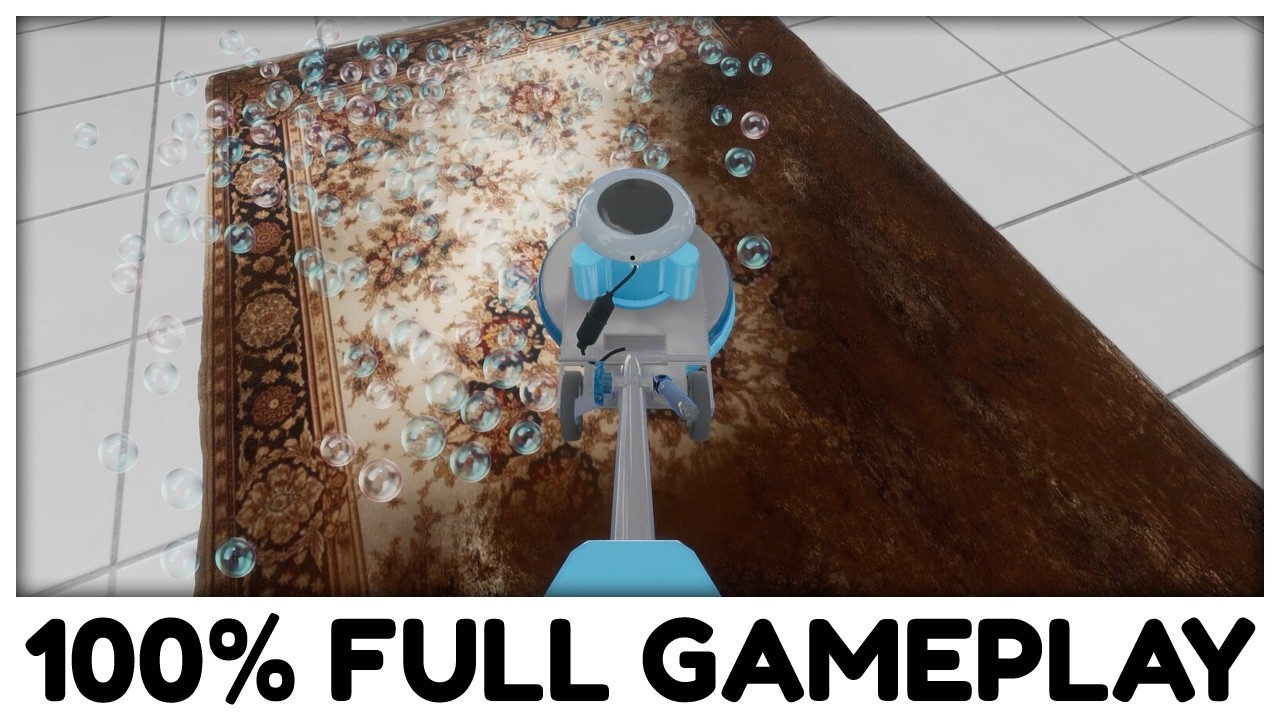 Im Playing 100% of Carpet Cleaning Simulator