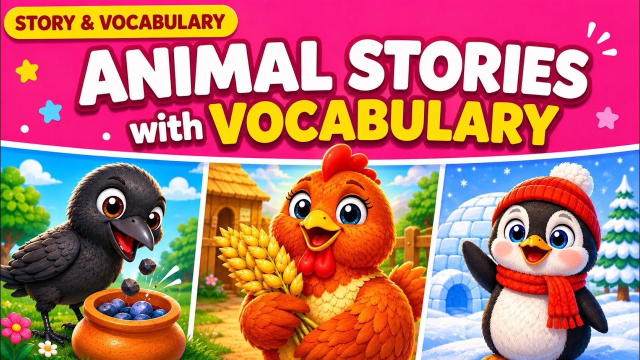 Animal Moral Stories in English |Bedtime Stories and Fables | Short Story in English for Toddlers