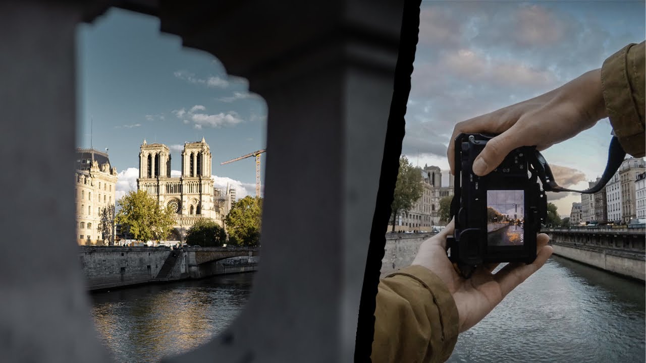 Sunset STREET PHOTOGRAPHY in PARIS POV | SONY A6400 x SIGMA 16mm f1.4