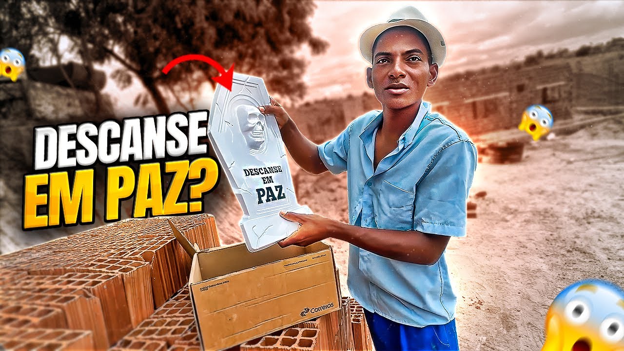BETO TIZIU RECEBEU UMA PLACA DE DESCANSE EM PAZ DE INSCRITA 🤣 | RECEBIDOS DO BETO TIZIU