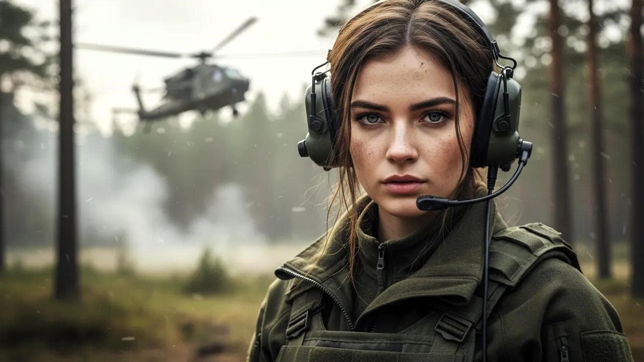 Myśleli, że jest tylko więźniarką — aż użyła ich helikopter jako narzędzie odwetu w kontrataku
