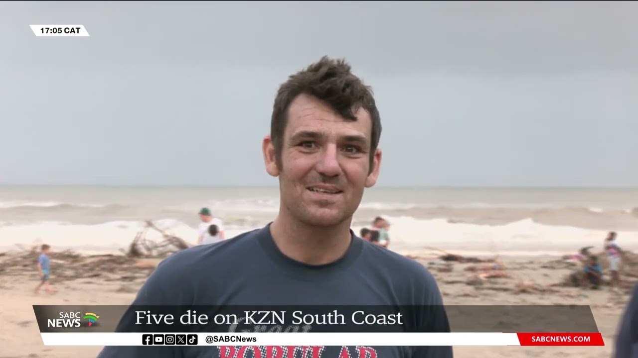 Five die on KZN South Coast