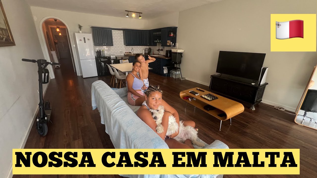 ESTAMOS MORANDO EM MALTA 🇲🇹
