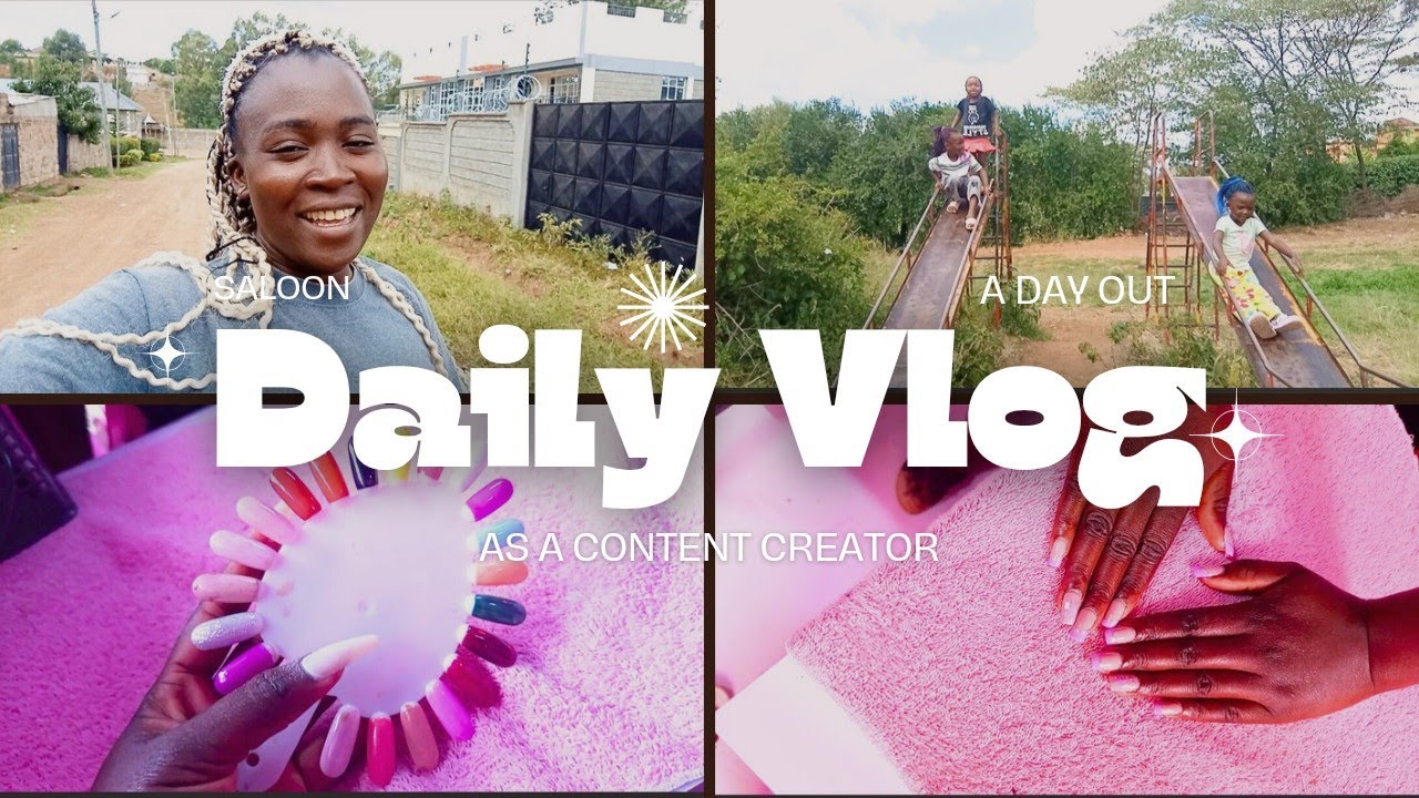 Nairobi Slow Living//A day out//New Nail 💅//Days in life 