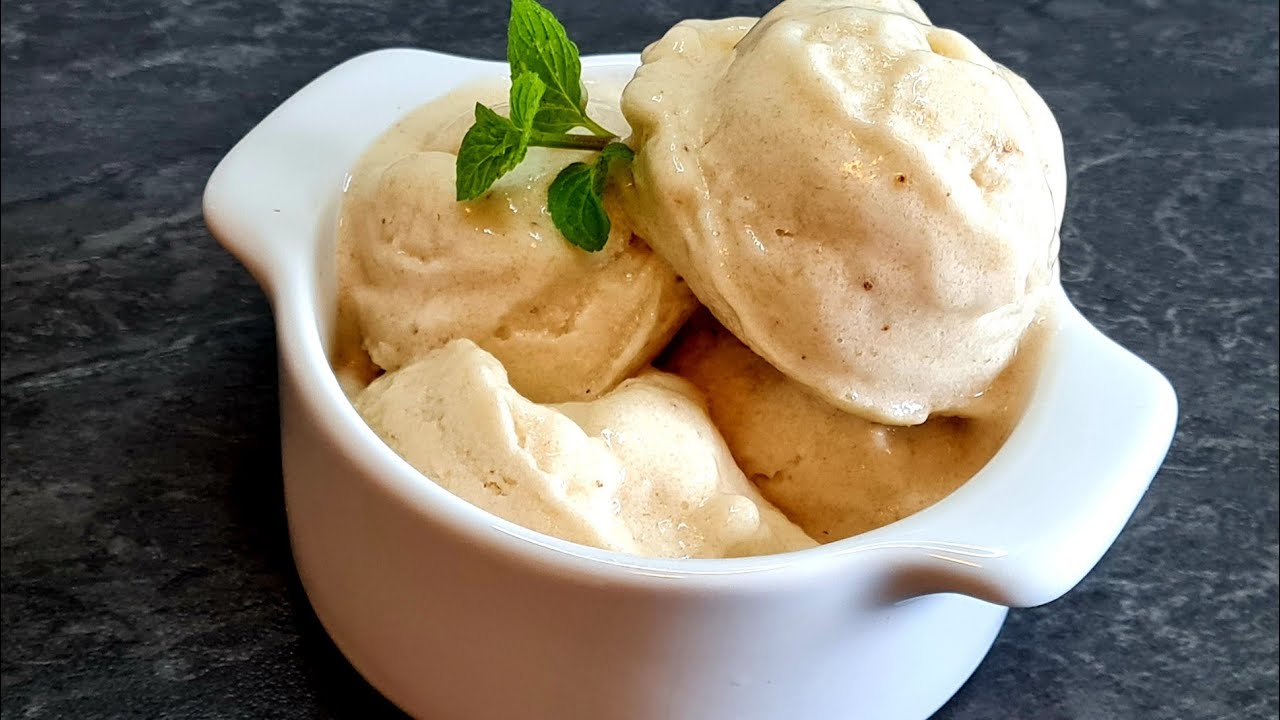 GLACE A LA BANANE SANS SUCRE! SANS CRÈME! SANS SORBETIERE