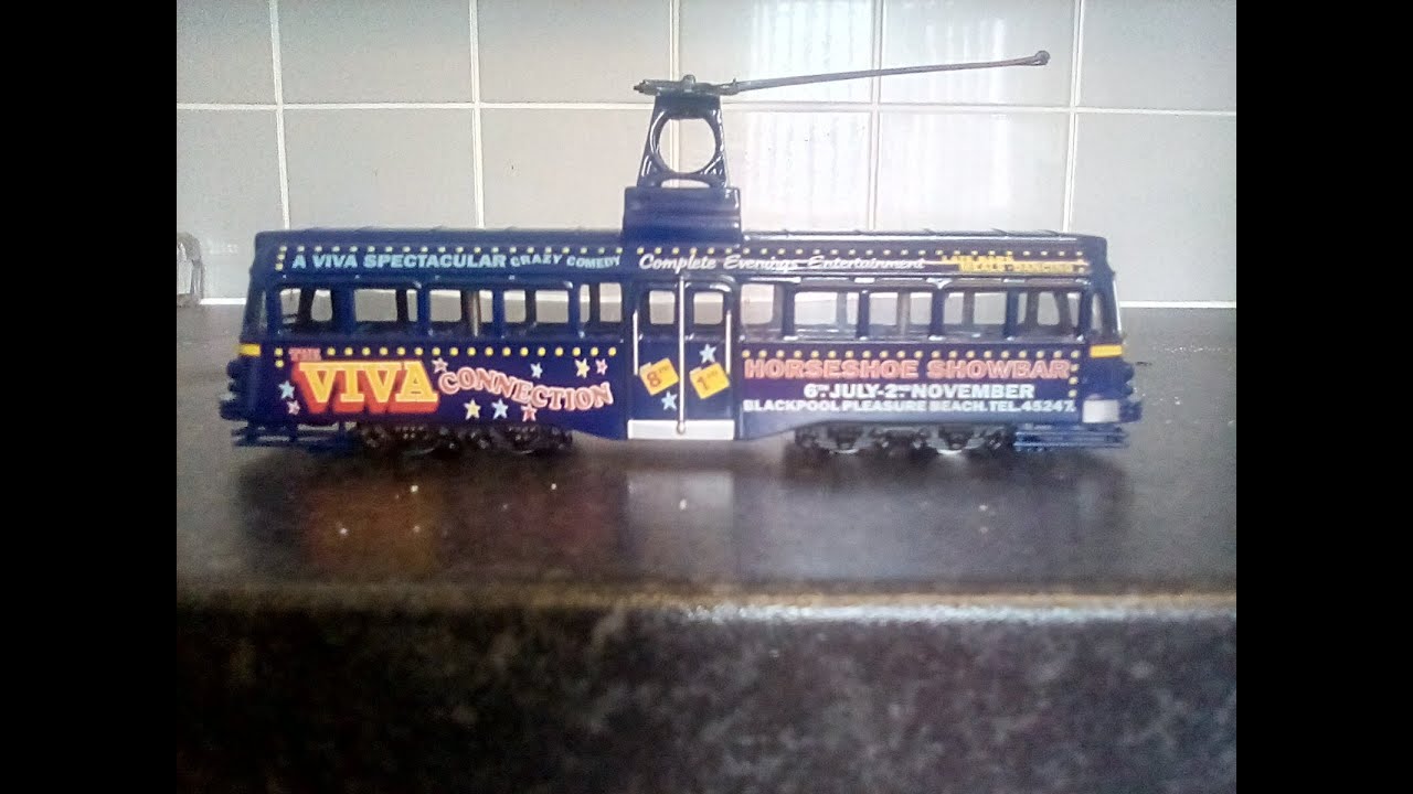 Diecast Blaçkpool Railcoach Tram Unboxing And Review