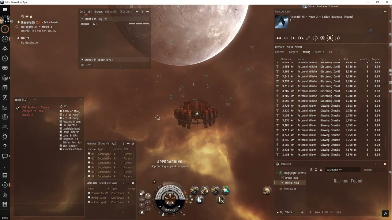 Eve online - Stealing Moon Ore