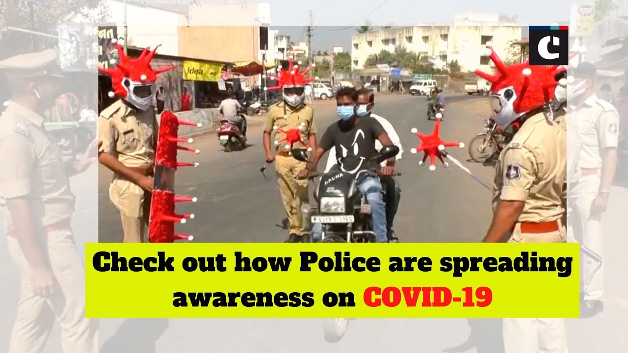 Check out how Police are spreading awareness on COVID-19