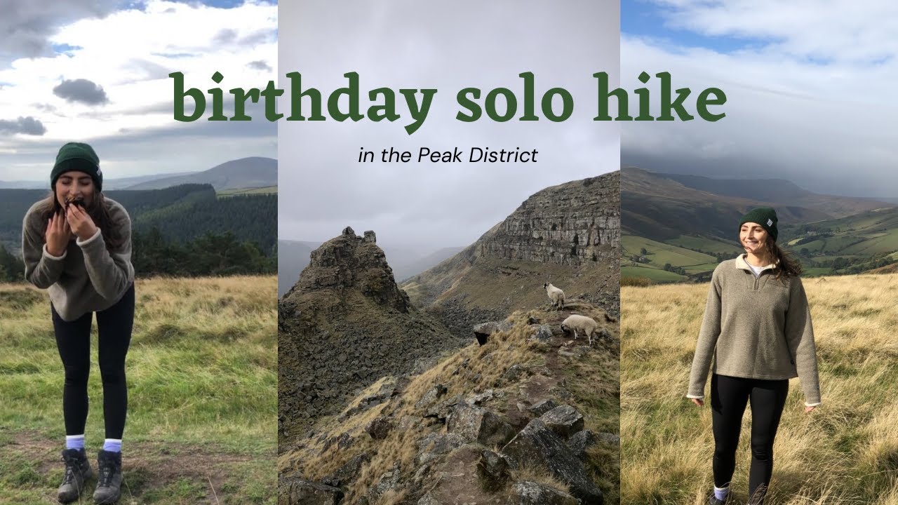 hiking to Alport Castles in the Peak District // it's my birthday! 🎂