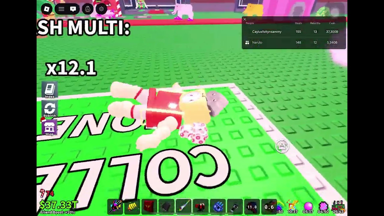 Playing steal a brainrot!!!