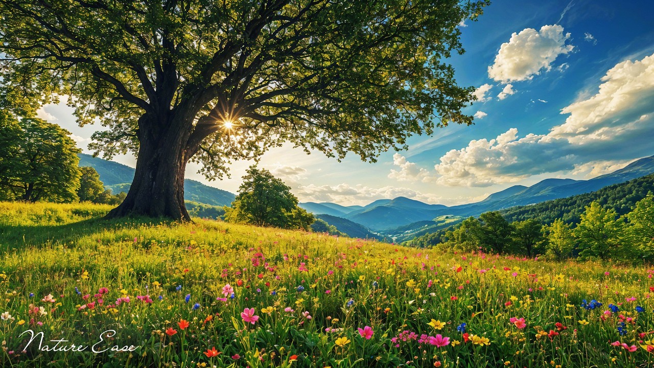 Nature's Flowing Rhythm 🌱 Relaxing Soundscape for Calm and Balance