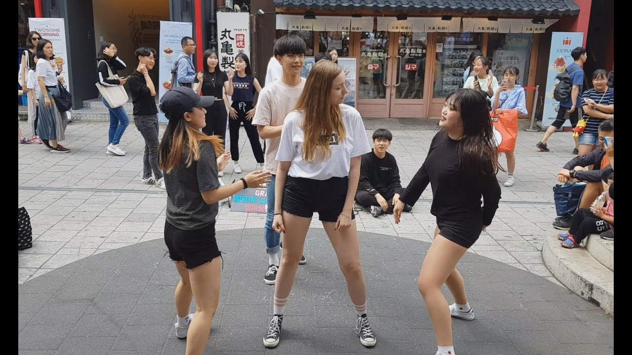 20190629 홍대 혼성댄스팀 그레이스(grace) 버스킹 04 - PSY - Gentleman (싸이-젠틀맨)