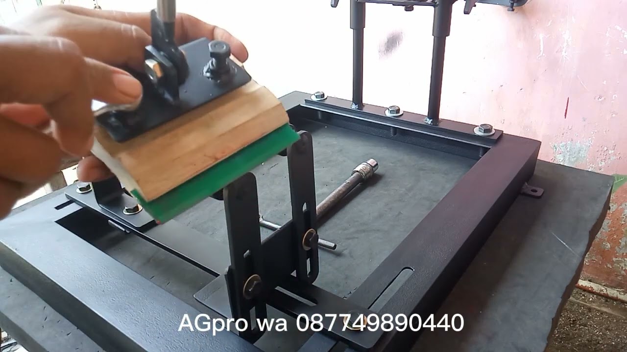 Alat Sablon Full Adjustable dan multifungsi 