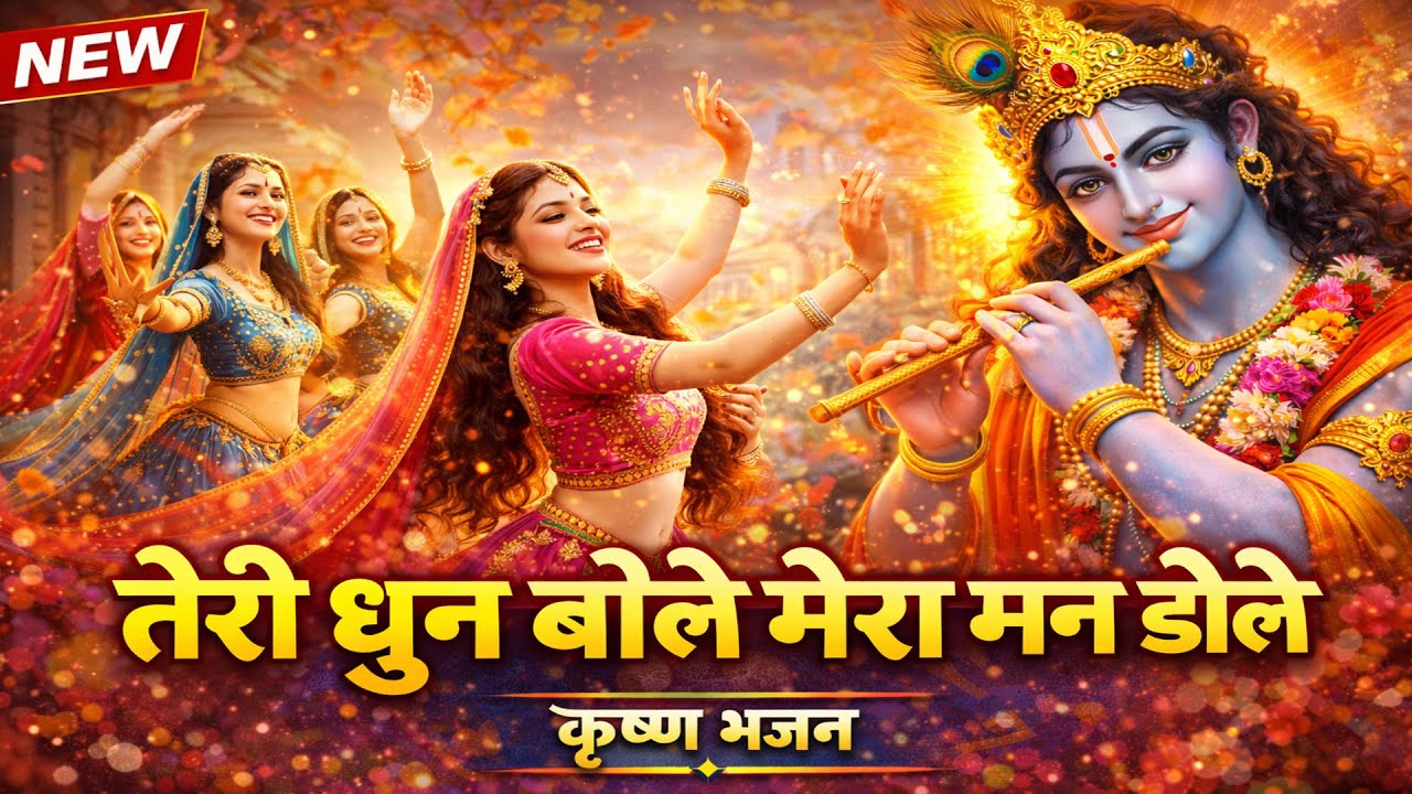 तेरी धुन बोले मेरा मन डोले | Radha Krishna Bhajan 2025 | Soulful Devotional Song