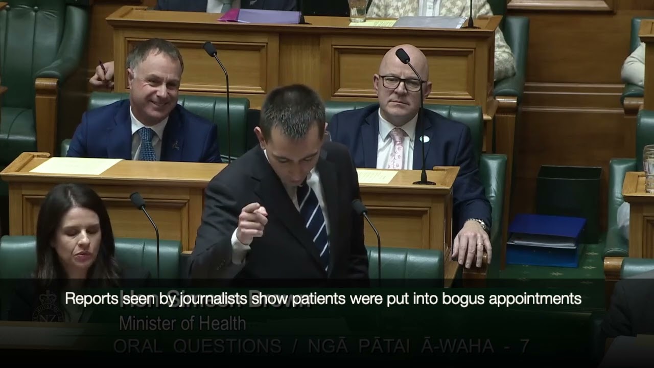 Simeon Brown loses it again after bogus Nelson Hospital appointments discovered