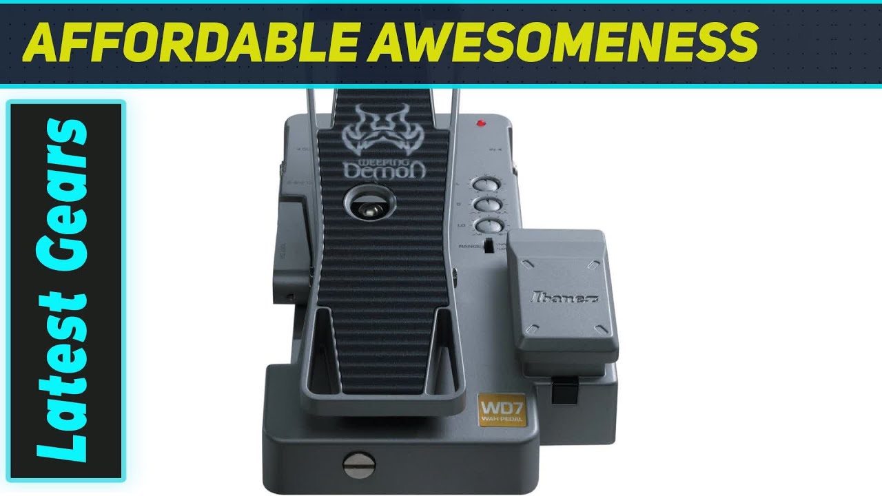 Ibanez WD7 Weeping Demon: Ultimate Wah Control?