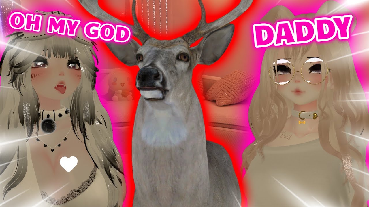 люди реагируют на оленя с низким голосом на vrchat