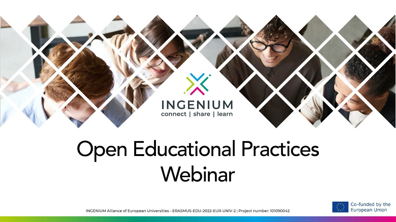 INGENIUM Open Educational Practices Webinar 24.9.2025