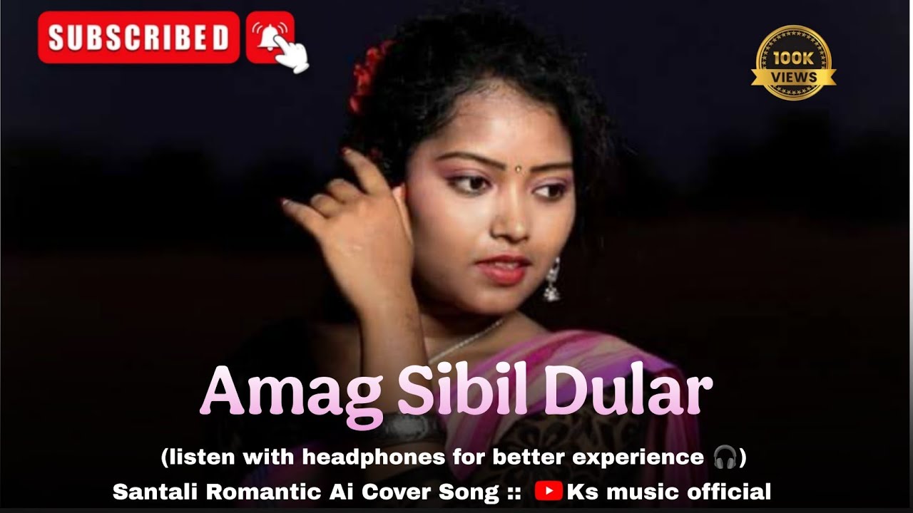 Amag Sibil Dular |Santali Romantic Ai Cover Song |Santali lo-fi traditional songs|ks music official 