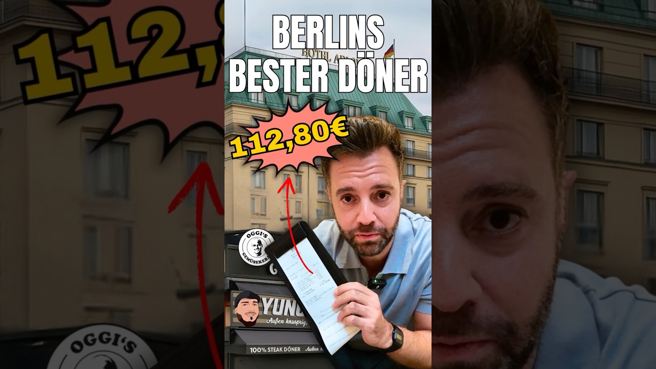 Teuerster d&ouml;ner der Welt? #doener #adlon