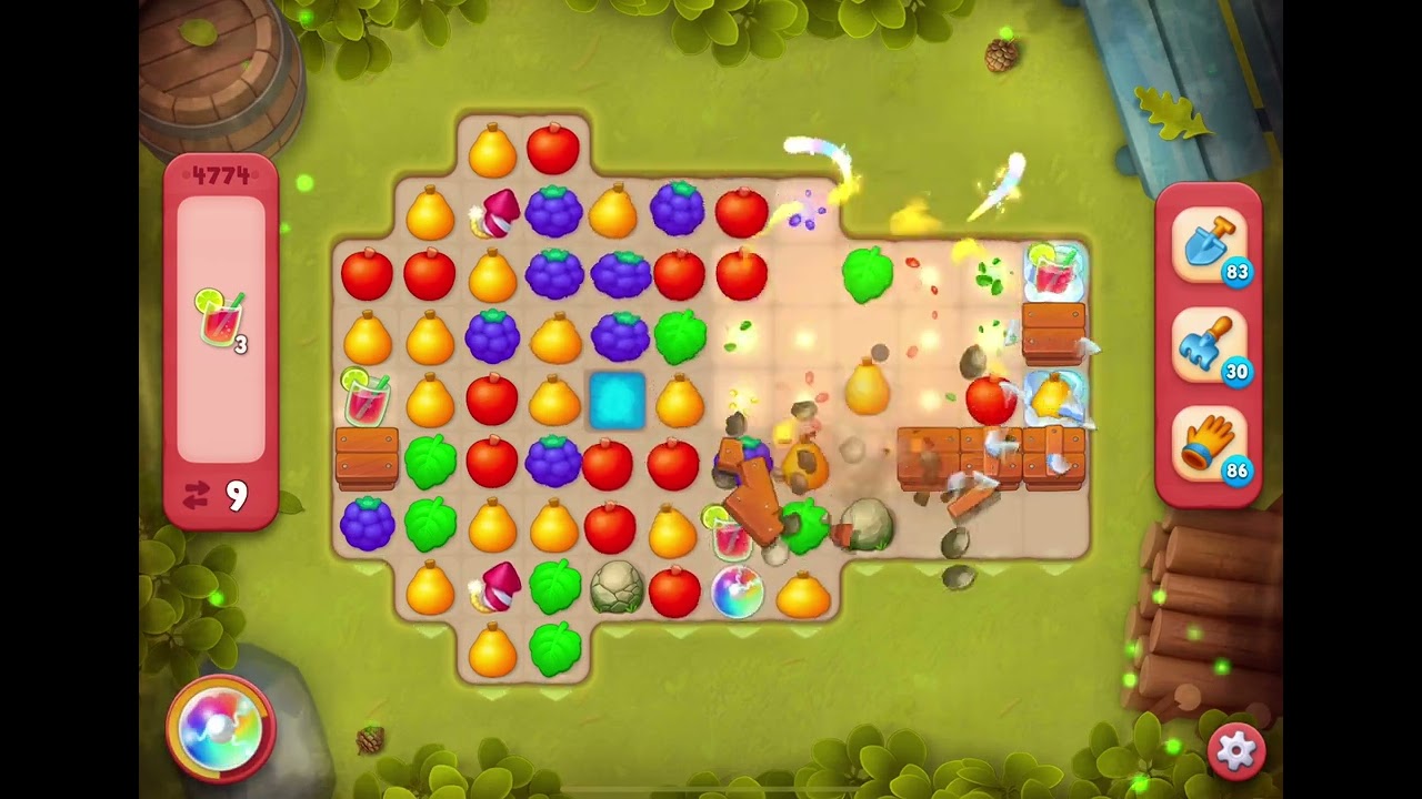 GardenScapes Level 4774 no boosters