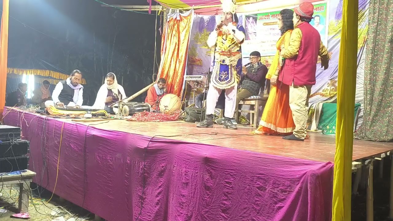 Maithili nach sheet Basant bhajana
