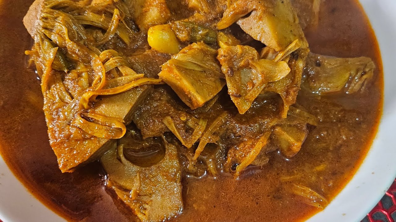 Mutton Jaise Taste Wali Kathal Ki Sabji 🤯 | Dhaba Style Jackfruit Curry | Veg Mutton Recipe
