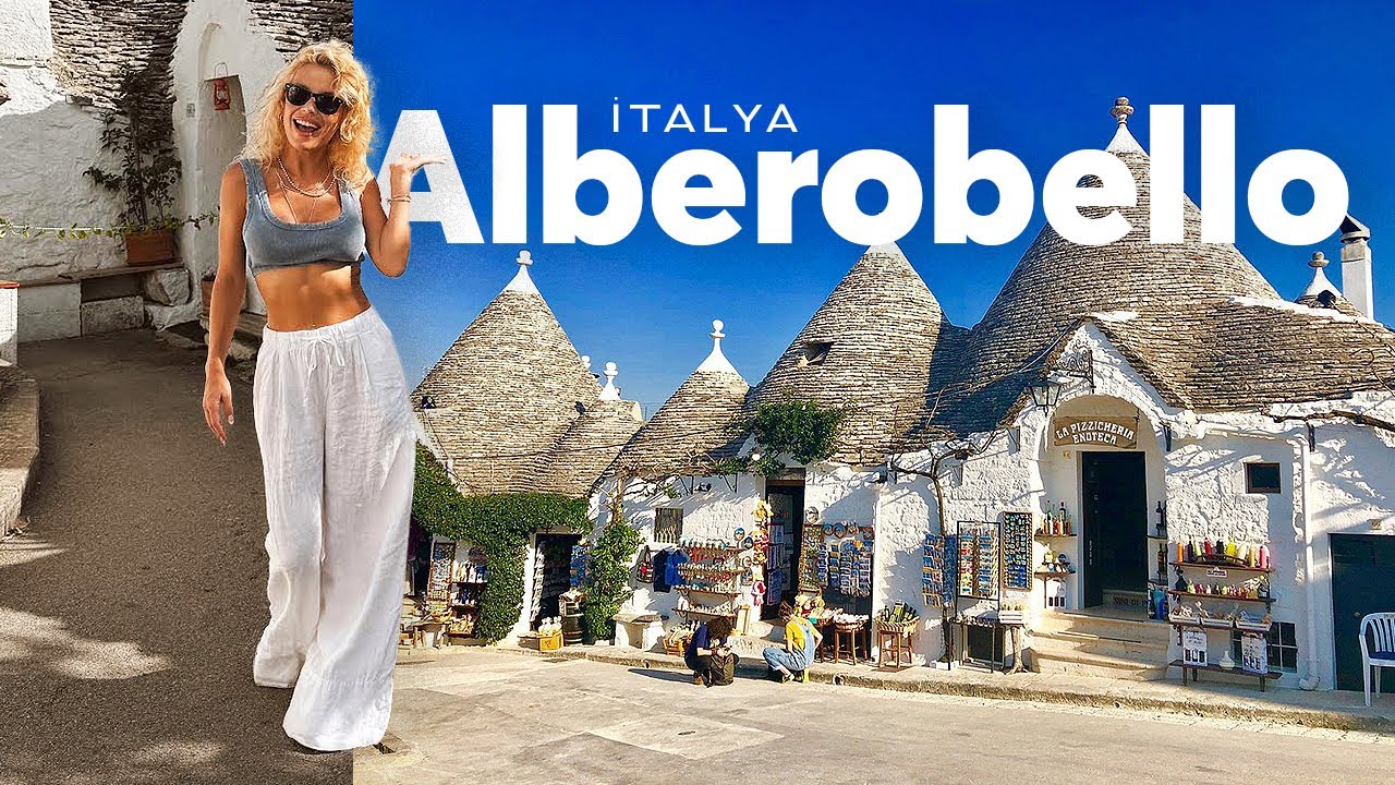 İtalya'da Masaldan Fırlamış Bir Kasaba I Puglia I Alberobello I Trulli Evleri