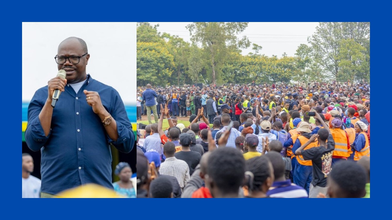 🔴MIN W’INTEBE DR JUSTIN NSENGIYUMVA YIFATANYIJE N’ABATURAGE BO MU KARERE KA KICUKIRO MU MUGANDA