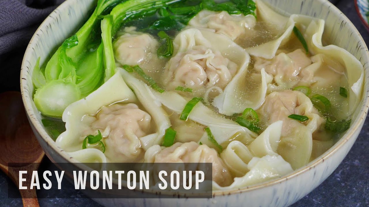Easy Chinese Wonton Soup