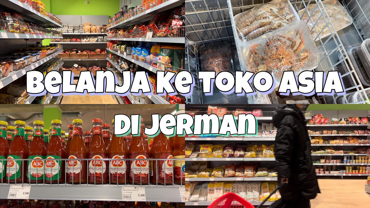 Belanja ke Toko Asia di Jerman | Indomie 10.000 rupiah, Cabe 50.000 rupiah? | Grocery time
