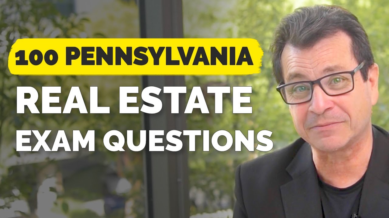 2026 Pennsylvania Real Estate Exam | 100 Questions