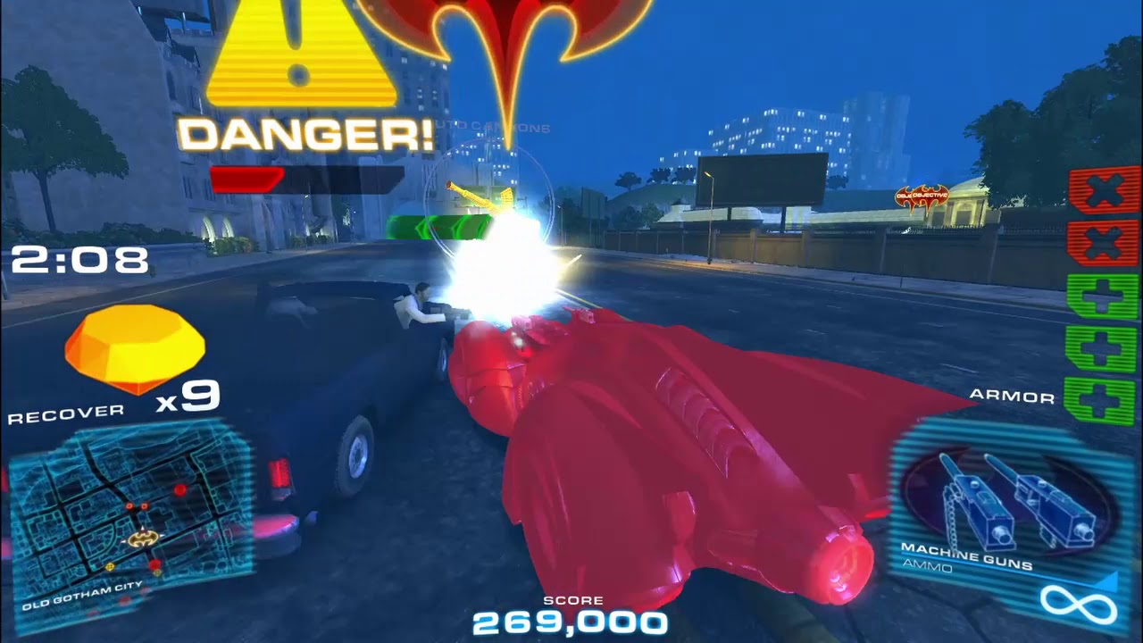 Batman - Raw Thrills [Arcade Game] - Gameplay complete ★ TekknoParrot 1.0.0.358