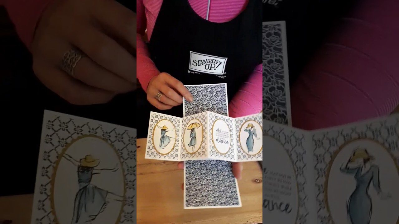 Twisted pop-up card tutorial