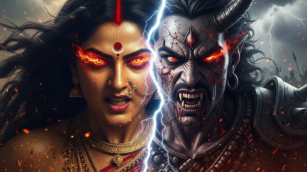 MAA DURGA vs MAHISHASURA Untold Story of the Divine Battle Sanatan