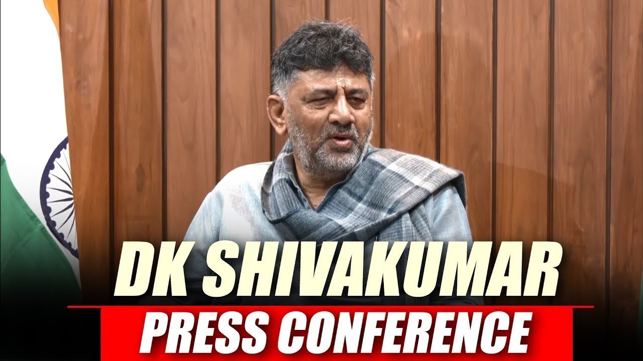 LIVE: Karnataka Deputy CM DK Shivakumar addresses press conference in Delhi | BJP | Congress