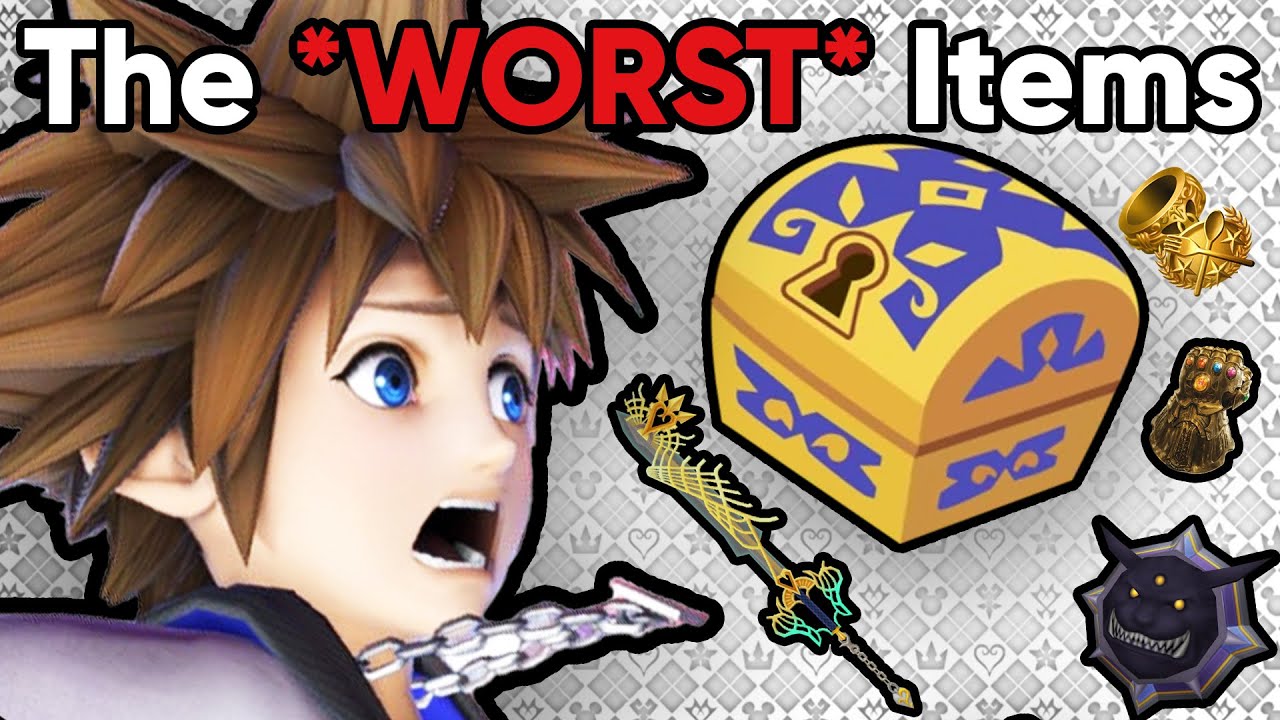 10 *ХУДШИХ* предметов, которые нужно разблокировать в серии Kingdom Hearts!
