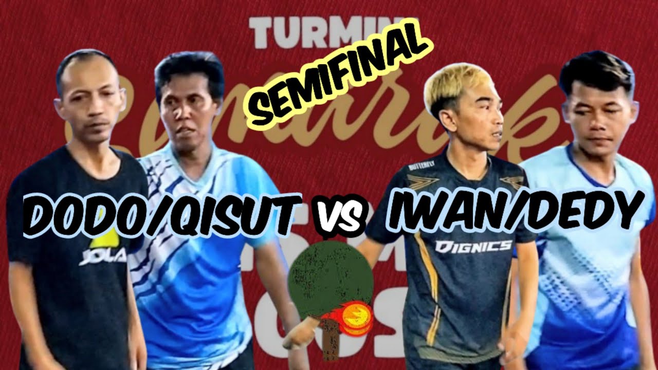 DODO/QISUT (Bolam) vs IWAN/DEDY (Bolam) 🏓🏓 Semifinal Turmini Semarak 17 Agustus 