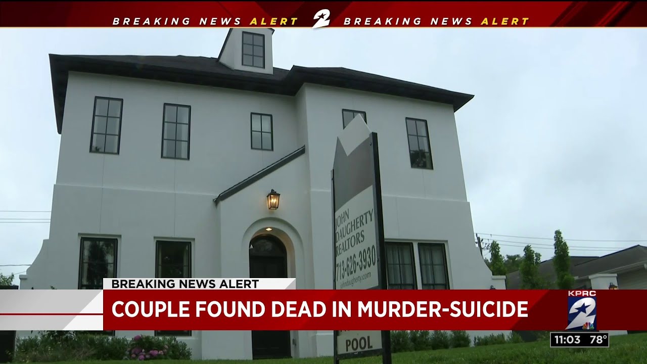 Couple found dead in murder-suicide