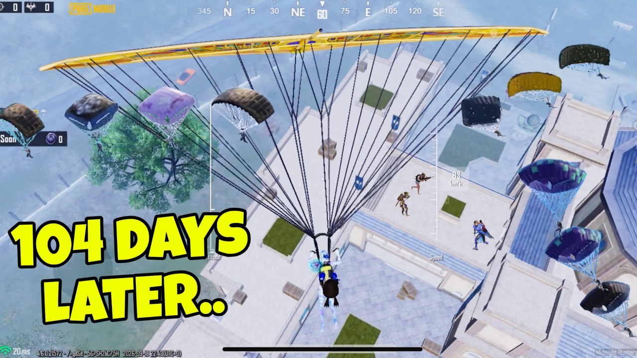 104 DAYS LATER..🤗FIRST VIDEO NEW MODE | Pubg Mobile