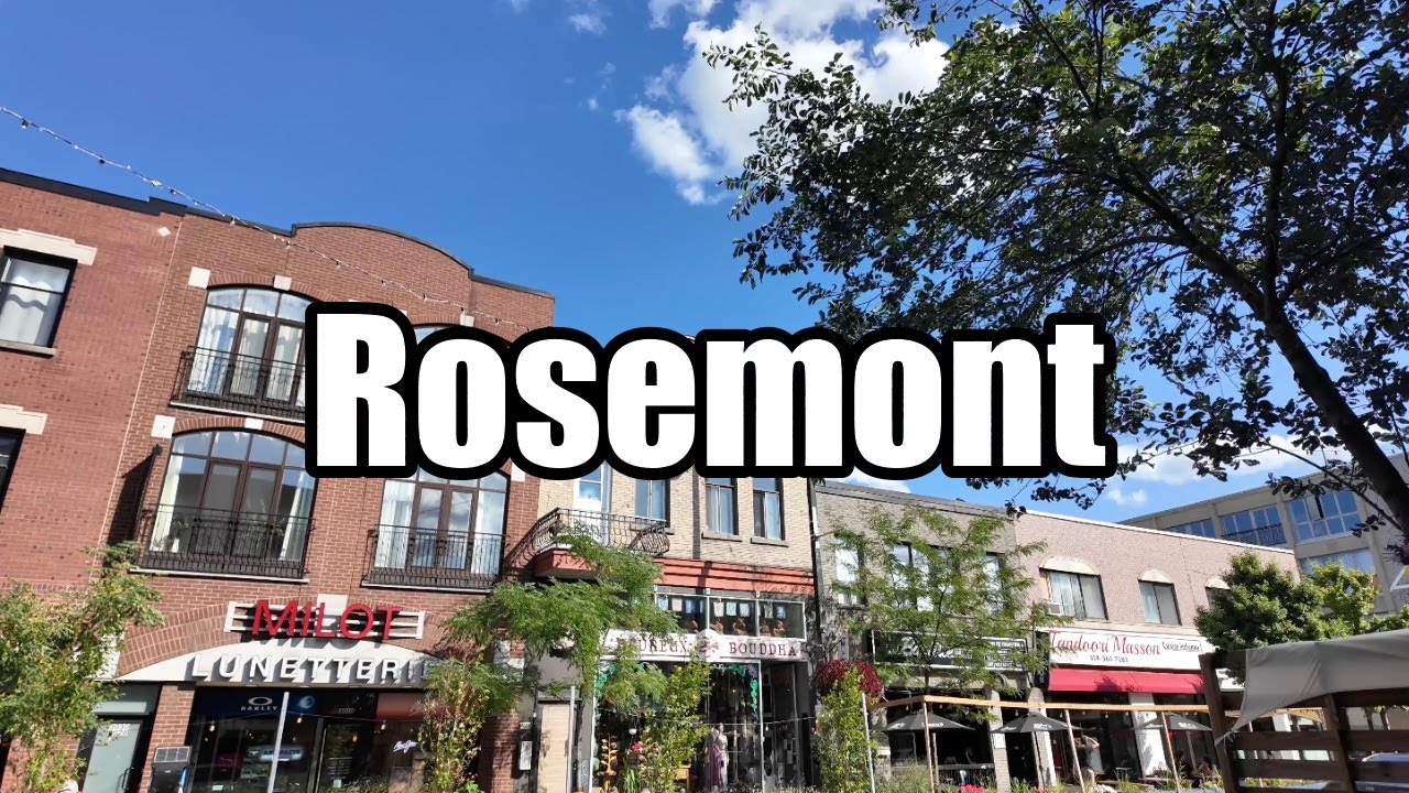 🇨🇦 Montreal's Rosemont Neighbourhood – Walking Tour 2025 (4K)