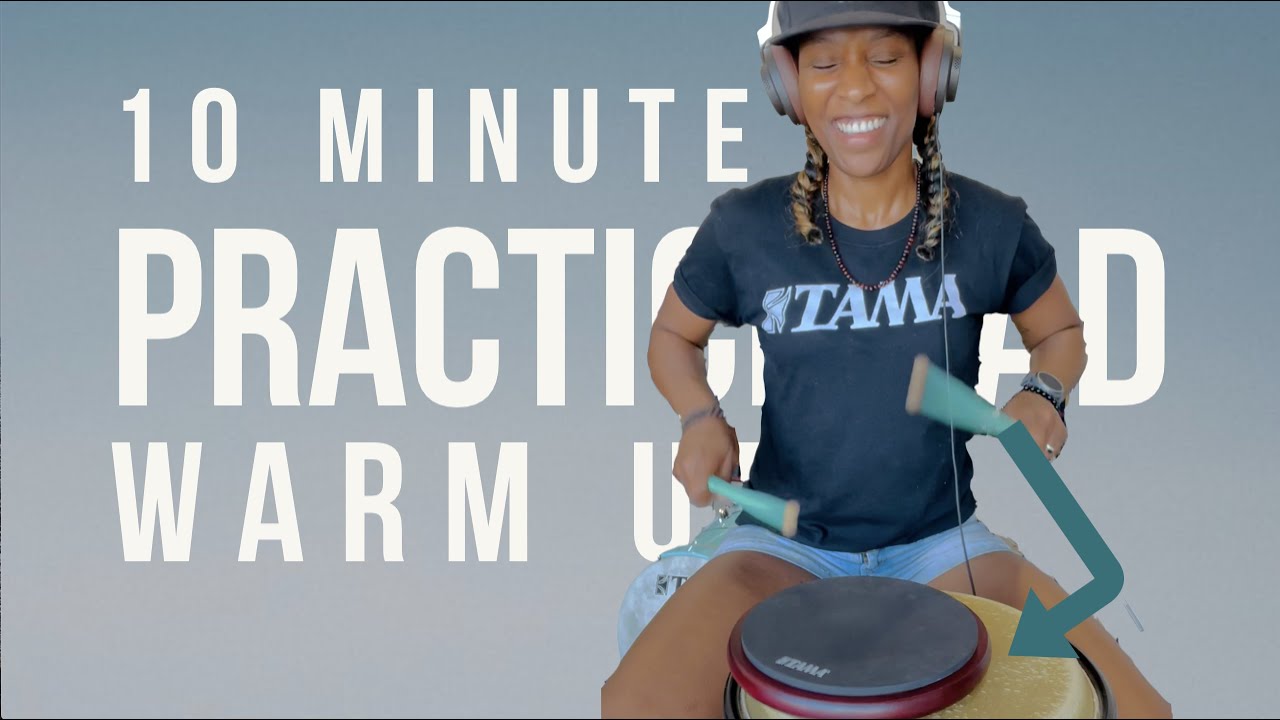 Drumming Practice Pad Warm Up & Exercises | Faster Singles | Stick Tech | Clean Drum Rolls