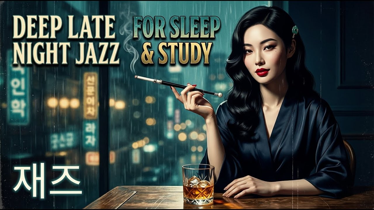 🌙 [Playlist] Deep Late Night Jazz for Sleep & Study · Relaxing 깊은 밤, 혼자 듣기 좋은 재즈