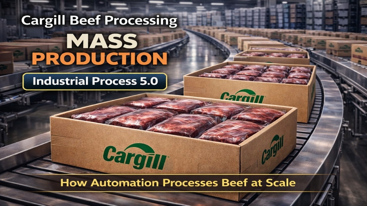 Cargill Beef Processing Explained | Automated Factory