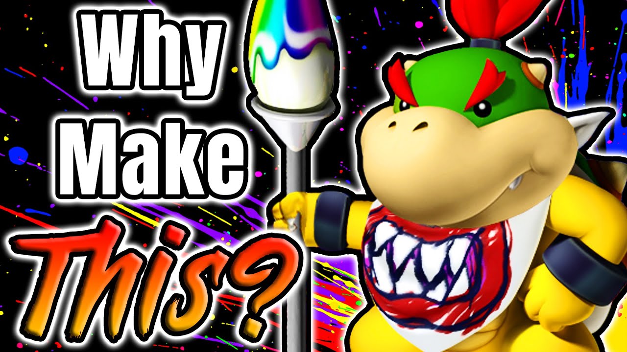 How Was The MAGIC PAINTBRUSH Made? - Super Mario Theory